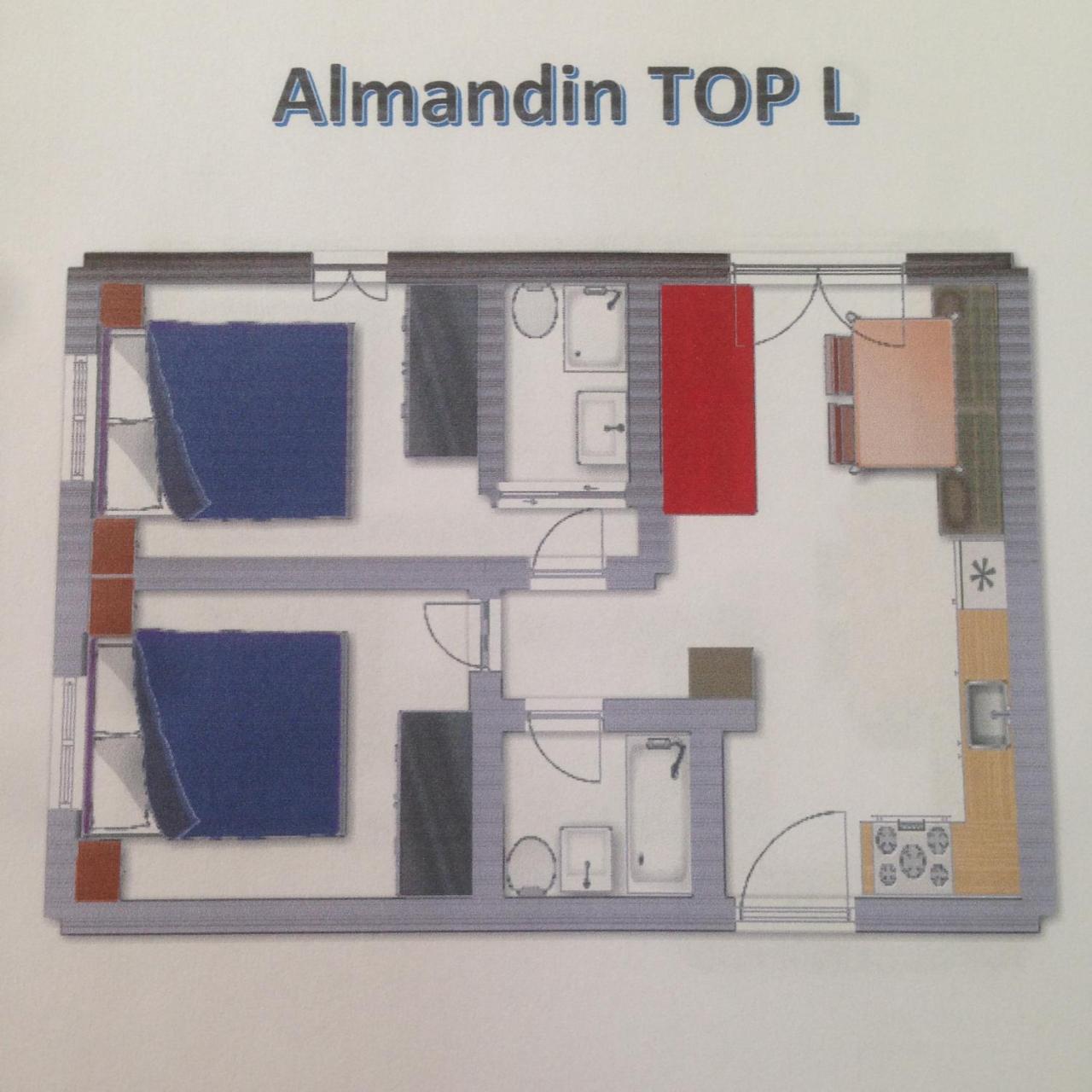 Almandin Apartment *